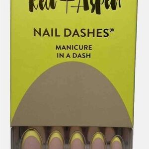 PARTIAL (17 nails) Red Aspen Nail Dashes- Beaming Yellow, Angela
